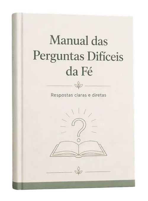 Capa do Bônus #2: Manual das Perguntas Difíceis da Fé